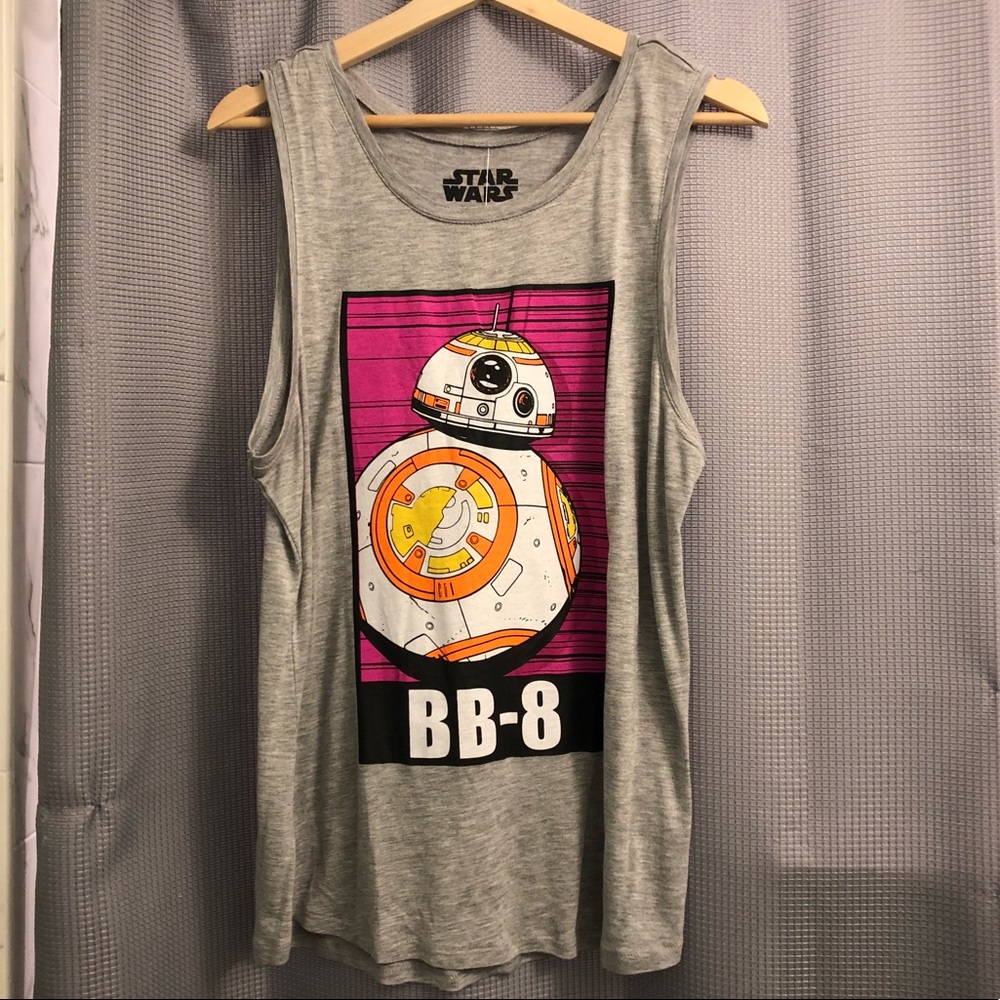 Star Wars BB8 tank top XL NWT